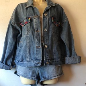 Forever 21+ Denim Jacket RainbowOX Plus Size PRIDE
